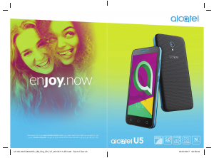 كتيب Alcatel 4047D U5 هاتف محمول