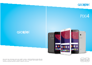 Manual Alcatel 5010D Pixi 4 Telefone celular