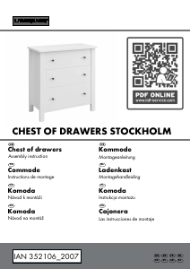 Mode d’emploi Livarno IAN 352106 Stockholm Commode