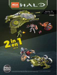 Bedienungsanleitung Mega Construx set GYG60 Halo UNSC Wasp onslaught