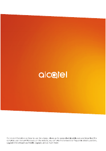Руководство Alcatel 5051D Pop 4 Мобильный телефон