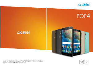 Mode d’emploi Alcatel 5051D Pop 4 Téléphone portable