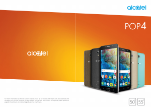 Наръчник Alcatel 5051X Pop 4 Мобилен телефон