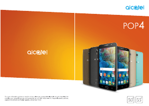 Manual de uso Alcatel 5051X Pop 4 Teléfono móvil