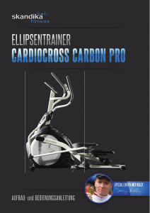 Bedienungsanleitung Skandika Cardiocross Carbon Pro Crosstrainer