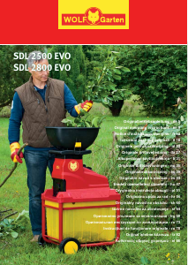 Mode d’emploi Wolf Garten SDL 2500 EVO Broyeur à végétaux