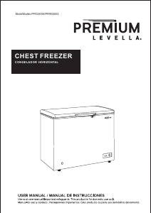 Manual de uso Premium PFR33400X Congelador