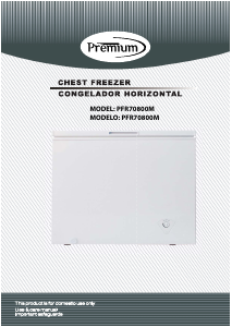 Manual Premium PFR70800M Freezer