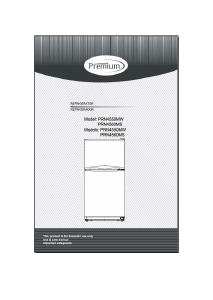 Manual Premium PRN4550MW Fridge-Freezer