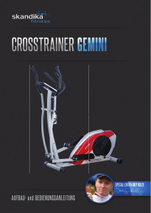 Bedienungsanleitung Skandika Gemini Crosstrainer