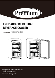 Manual Premium PRF33DX Refrigerator