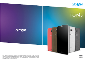 Mode d’emploi Alcatel 5095K Pop 4S Téléphone portable