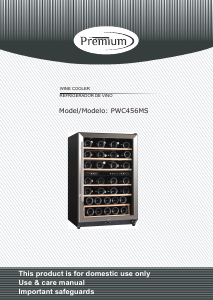 Manual Premium PWC456MS Wine Cabinet