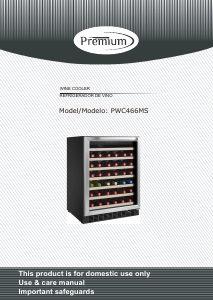 Manual Premium PWC466MS Wine Cabinet