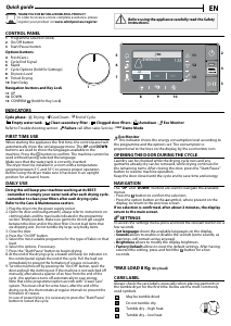 Manual Whirlpool W6 D83WR BE Dryer