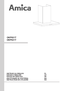 Instrukcja Amica KH 17801-1 E Okap kuchenny