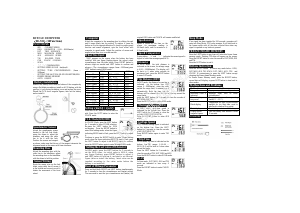 Manual Sunding SD-531 Cycling Computer