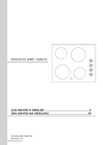 Manuál Amica KMC 13282 E Varná deska