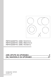 Priručnik Amica KMC 742 610 C Ploča za kuhanje