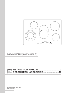 Manual Amica KMC 745 100 E Hob