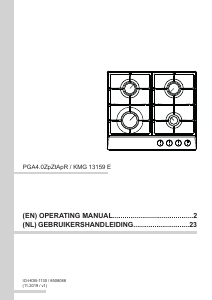 Manual Amica KMG 13159 E Hob