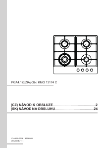 Návod Amica KMG 13174 C Pánt