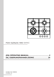 Handleiding Amica KMG 13174 C Kookplaat