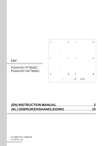 Handleiding Amica KMI 13321 A Kookplaat