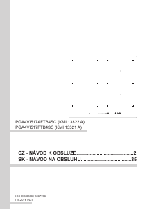 Manuál Amica KMI 13321 A Varná deska