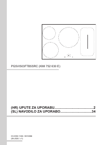 Priručnik Amica KMI 752 630 E Ploča za kuhanje