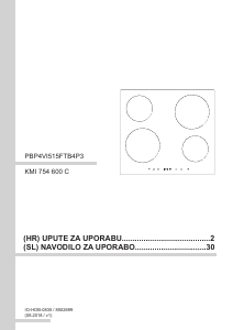 Priručnik Amica KMI 754 600 C Ploča za kuhanje