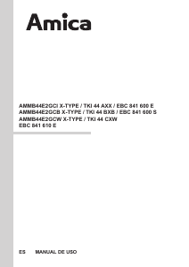 Manual de uso Amica EBC 841 600 S Horno