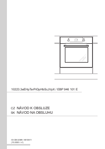 Manuál Amica EBP 946 101 E Trouba