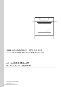 Manuál Amica EBPX 945 600 E Trouba