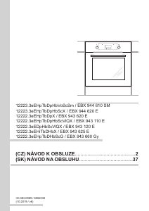 Návod Amica EBX 943 110 E Rúra