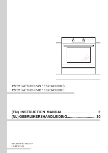 Manual Amica EBX 943 600 E Oven