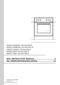 Manual Amica EH 923 640 E Oven