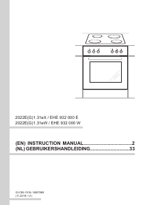 Manual Amica EHE 932 000 E Oven