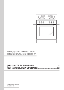 Priručnik Amica EHE 932 000 E Pećnica