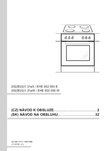 Manuál Amica EHE 932 000 W Trouba