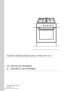 Priročnik Amica EHEG 934 112 E Pečica