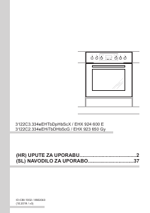 Priročnik Amica EHX 924 600 E Pečica