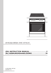 Manual Amica EHC 12716-2 E Range