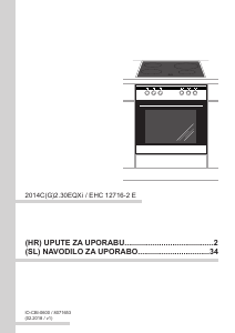 Priručnik Amica EHC 12716-2 E Raspon