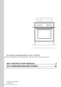 Handleiding Amica EHC 12760 E Fornuis