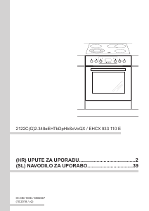 Priručnik Amica EHCX 933 110 E Raspon