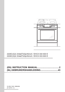 Manual Amica EHCX 934 600 E Range