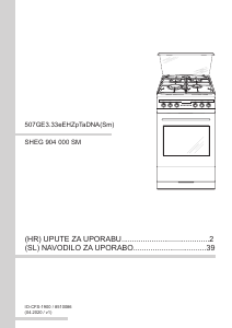 Priručnik Amica SHEG 904 000 SM Raspon