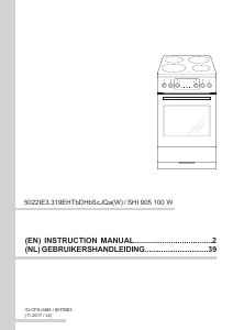 Manual Amica SHI 905 100 W Range