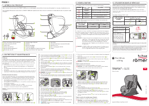 Mode d’emploi Britax-Römer Trifix2 i-SIZE Siège bébé